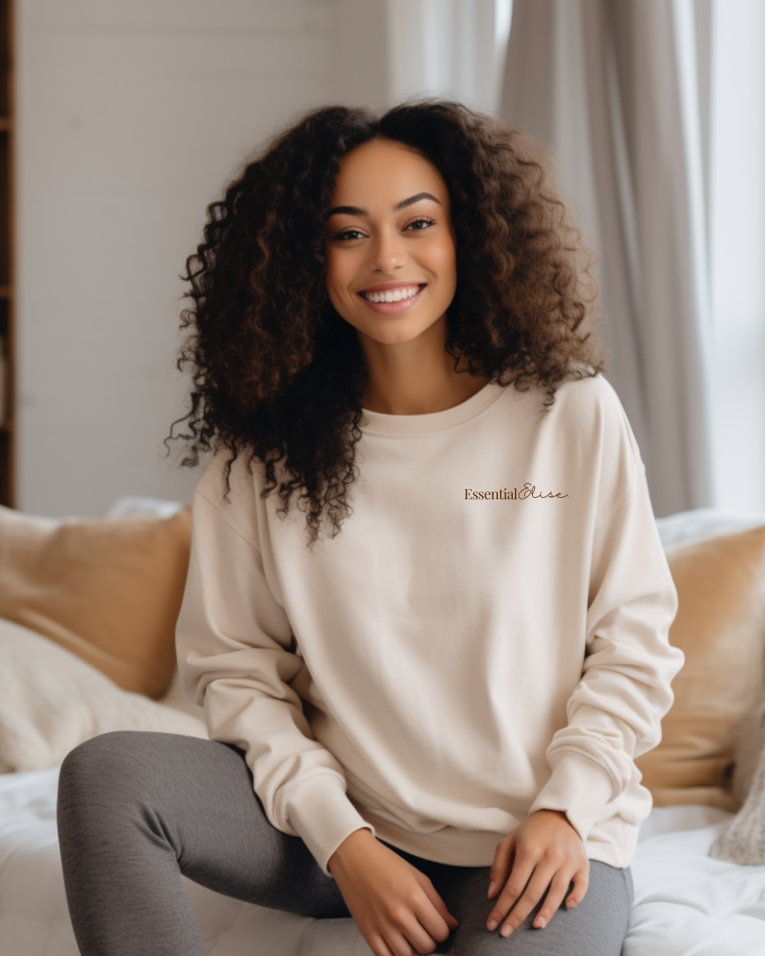 Essential Elise - Embroidered Hoodie